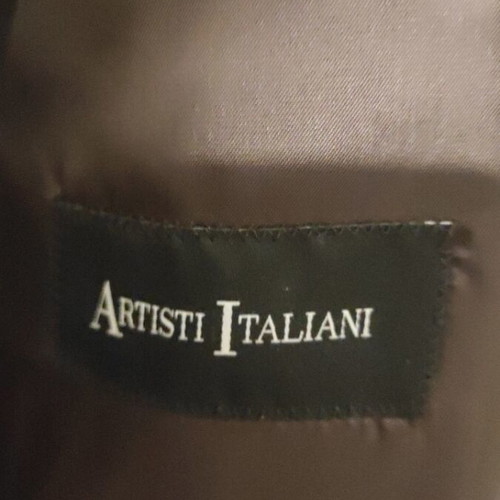 Artisti Italiani men's coat like new, brown, size L, wool and cashmere
