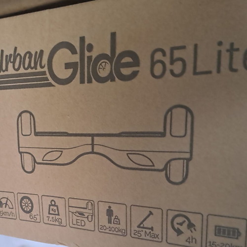 Hoverboard UrbanGlide 65 Lite like new with silicone protective case