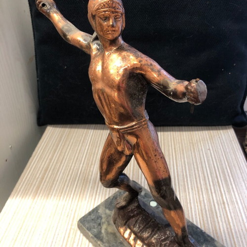 Copper statue of Leonidas from Sparta