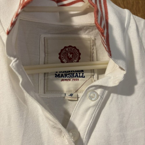 Franklin Marshall summer dress used, size M, white