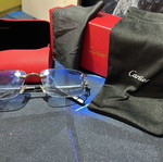 Summer sunglasses, blue