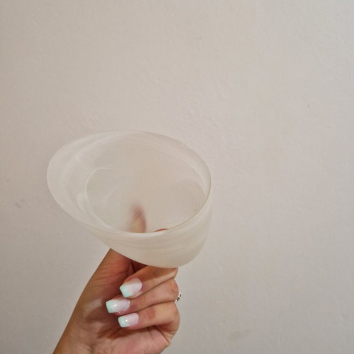 Glass lamp replacement parts like new
