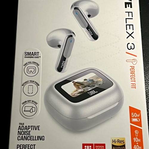 JBL Live Flex 3 earbuds new, factory sealed