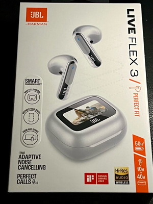 JBL Live Flex 3 earbuds new, factory sealed