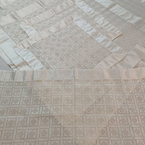 Table linen set 5 pieces Lefkadian design like new