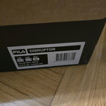 Fila Disruptor size 45 like new, white casual shoes