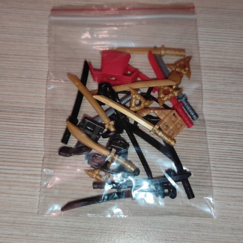 Lego Ninjago parts used for figures or custom builds