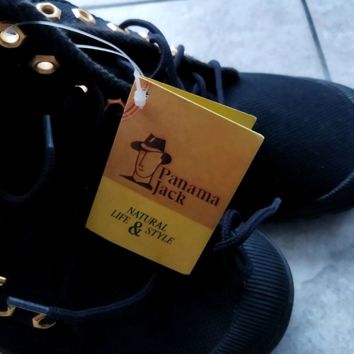 Panama Jack boots size 40 new black in box