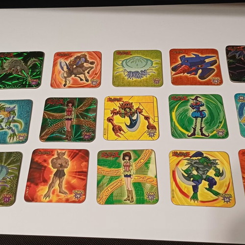 Yu-Gi-Oh! Staks Panini collectible magnets, pack of 15