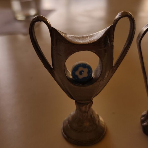 Olympiacos 2024-2025 Trophy Set 4 Pieces 3D Printed