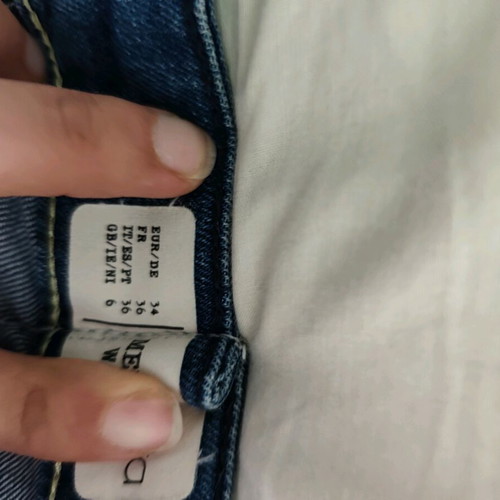 Esmara women's denim shorts size 34 used, blue