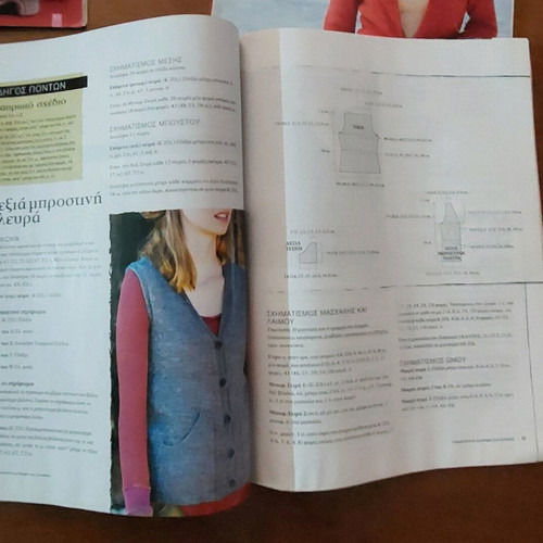 Knitting and embroidery magazines new, set of 4 issues