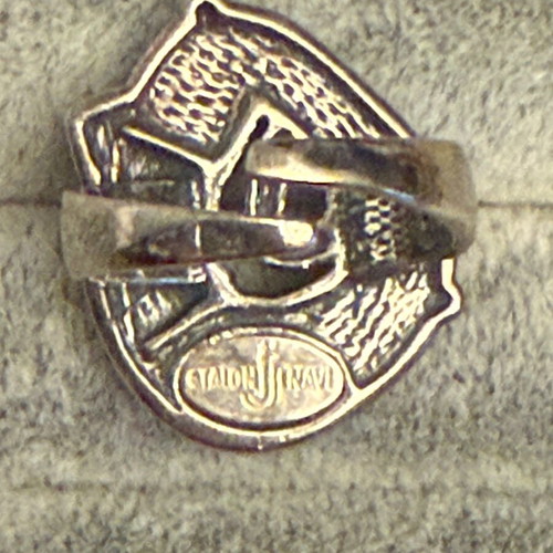 Jenavi silver ring new, turquoise and silver
