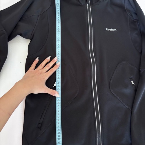 Reebok men’s black softshell jacket like new, size S