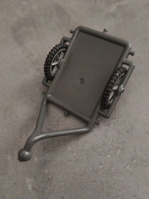 Playmobil small gray trailer like new