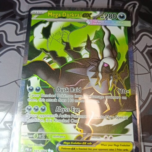 Mega Darkrai #101 Pokemon Card new
