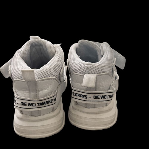 Chunky sports shoes used, size 23, white unisex
