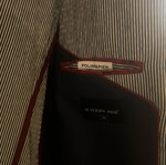 Jacket new gray size L with unique features