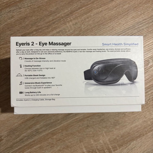 Renpho Eyeris 2 eye massager like new