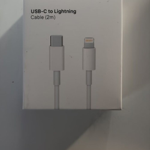 USB-C to Lightning Cable 2m new, white