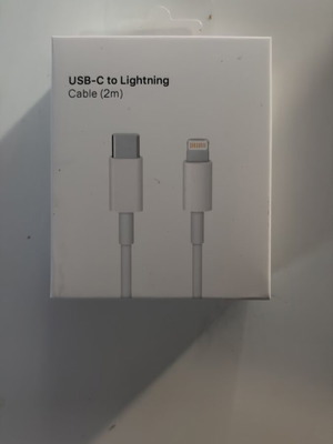 USB-C to Lightning Cable 2m new, white