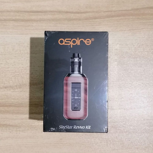 Aspire SkyStar Revvo Box Mod Kit 2ml ξύλινο κόκκο καινούργιο