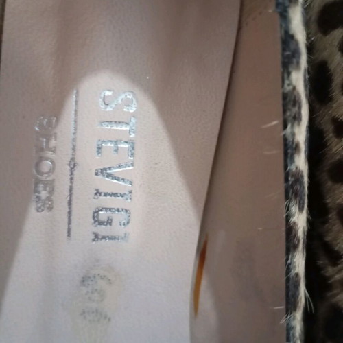 Stevigi leather animal print ballerinas new, brown, size 37