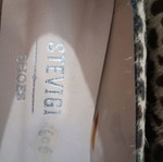 Stevigi leather animal print ballerinas new, brown, size 37