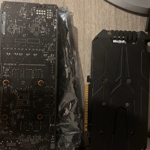 NVIDIA GeForce GTX 1060 6GB and 1050TI 4GB graphics cards used