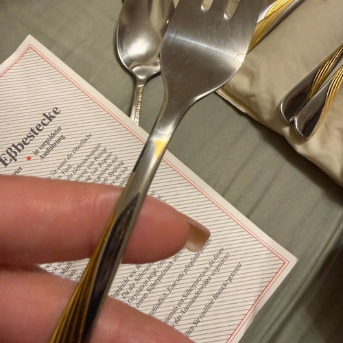 Solingen cutlery set 72 pcs new stainless steel with certificate