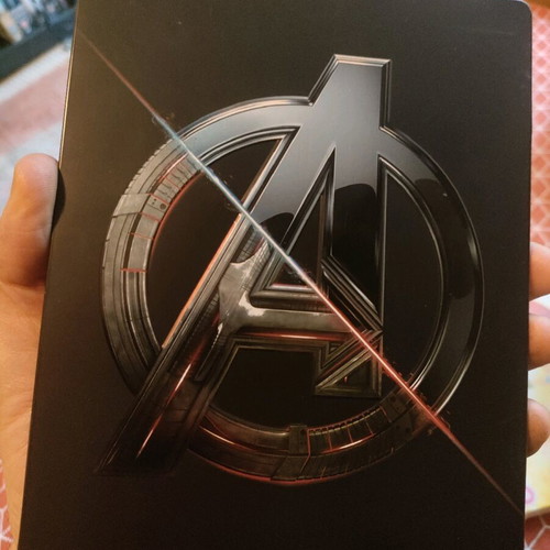 Avengers Assemble and Age of Ultron Blu-Ray steelbook used
