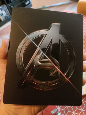 Avengers Assemble and Age of Ultron Blu-Ray steelbook used