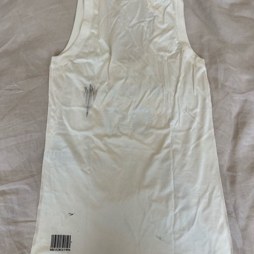 Dolce & Gabbana vintage tank top new, size M, white and yellow