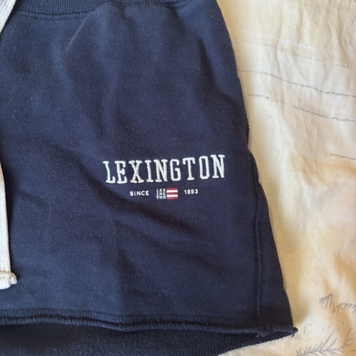 Lexington Company navy blue cotton shorts size S like new