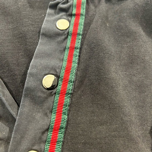 Gucci polo winter shirt used, size XL, black