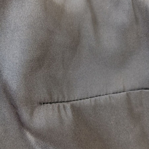 Satin top like new, black, size XL