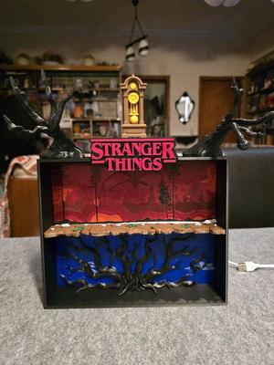 Funko Kinder joy Stranger Things диорама като нова с LED осветление
