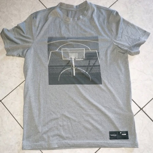Tarmak teen tshirt gray like new size M