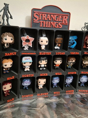 Funko Stranger Things Πλήρης Συλλογή Καινούργια με Custom Display Θήκη
