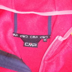 CMP fleece jacket for girls like new, size 164, 14 years, pink red