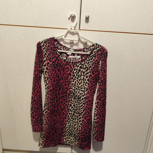 Leopard dress used, size S and M, multicolor