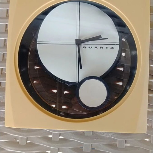 Pendulum table clock and Bluesky alarm clock used with defects