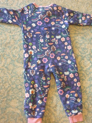 Παιδικός ολόσωμος υπνόσακος Mothercare μεταχειρισμένος με σχέδια λουλούδια 6-7 ετών