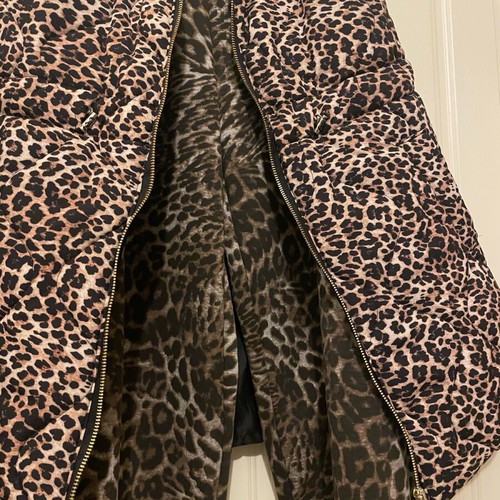 Animal print Lumina pants and hooded vest new