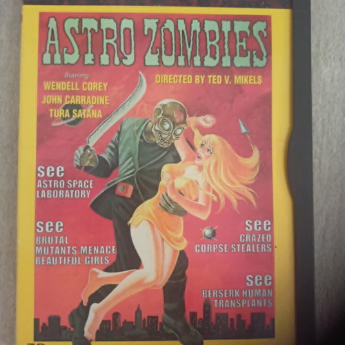 Astro Zombies DVD like new, thriller horror