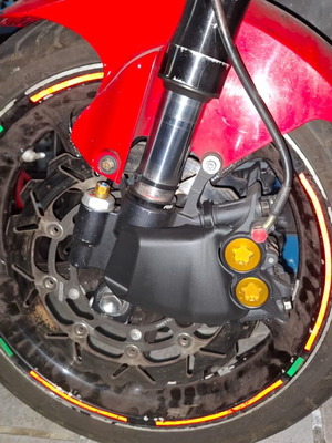 Yamaha R6 2006-2014 αεραγωγοί φρένων 3D printed σετ