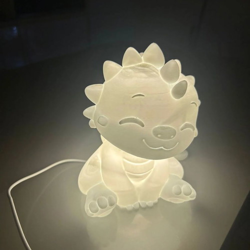 Dinosaur Night Light Lamp with USB and Switch, new