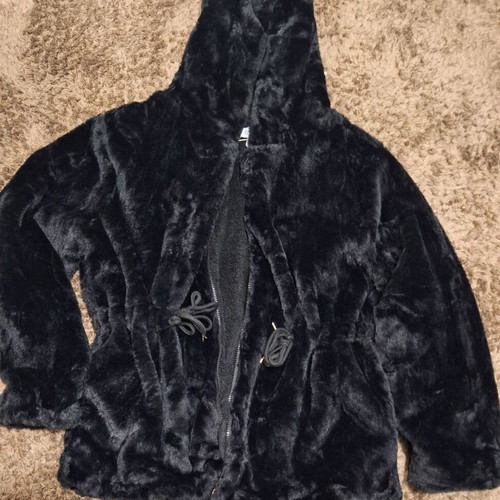 Fur jacket with fleece inside new