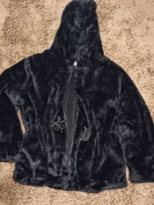Fur jacket with fleece inside new