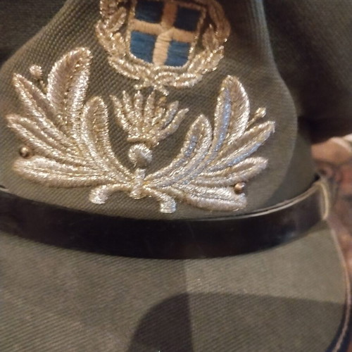 Officer Cap used, military